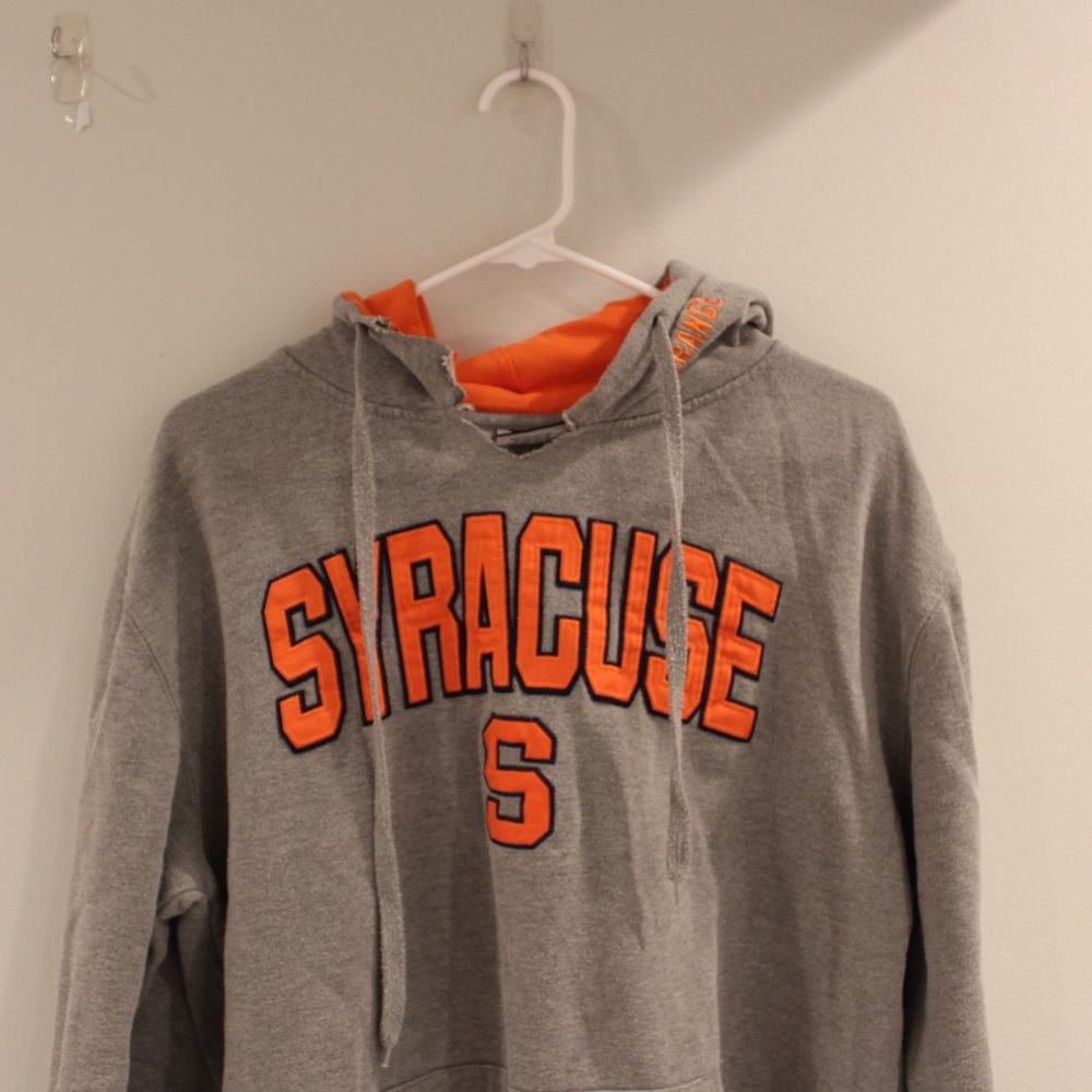 Women’s Large Grey and Orange Syracuse Sweatshirt
